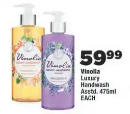 OK Foods Vinolia Luxury Handwash offer