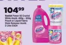 OK Foods Vanish Power 02 Crystal White Asstd offer