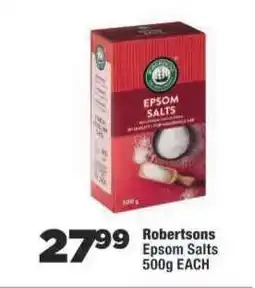 OK Foods Robertsons Epsom Salts offer