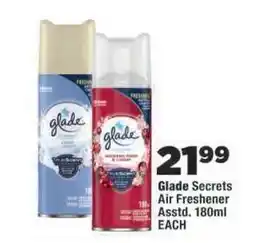 OK Foods Glade Secrets Air Freshener offer