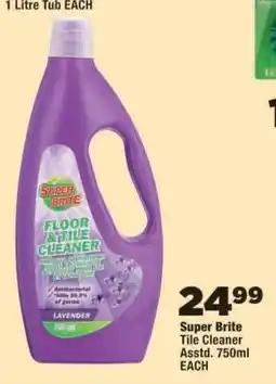 OK Foods SUPER BRITE TILE CLEANER offer