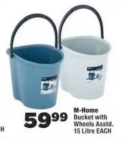 OK Foods M-Home Bucket with Wheels Asstd offer