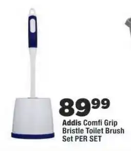 OK Foods Addis Comfi Grip Bristle Toilet Brush Set offer