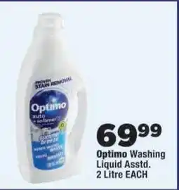 OK Foods Optimo Washing Liquid Asstd offer