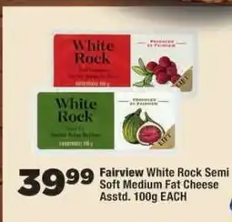 OK Foods Fairview White Rock Semi Soft Medium Fat Cheese offer