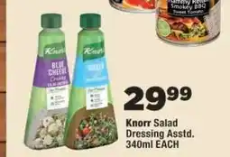 OK Foods Knorr Salad Dressing Asstd offer