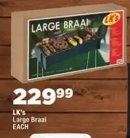 OK Foods LK'S LARGE BRAAI offer