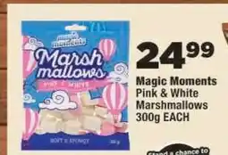 OK Foods Magic Moments Pink & White Marshmallows offer