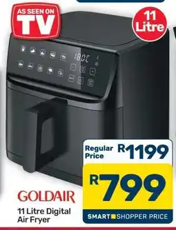 Pick n Pay Hypermarket Goldair 11 Litre Digital Air Fryer offer