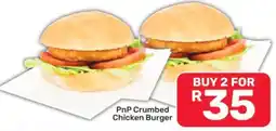 Pick n Pay Hypermarket PnP Crumbed Chicken Burger offer