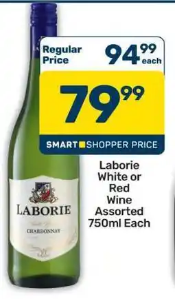Pick n Pay Hypermarket Laborie White or Red Wine offer