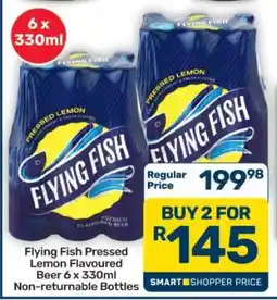 Pick n Pay Hypermarket Flying Fish Pressed Lemon Flavoured Beer 6 x 330ml offer