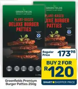 Pick n Pay Hypermarket Greenfields Premium Burger Patties 250g offer