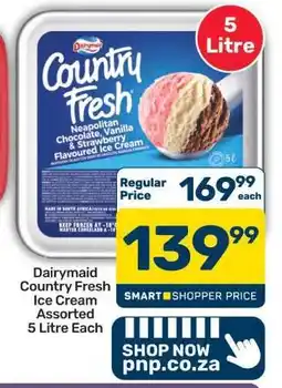 Pick n Pay Hypermarket Dairymaid Country Fresh Ice Cream Assorted offer