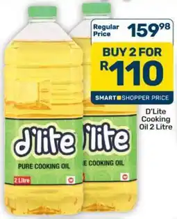 Pick n Pay Hypermarket D'Lite Cooking Oil 2 Litre offer