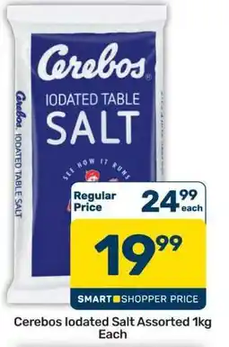 Pick n Pay Hypermarket Cerebos Iodated Salt Assorted 1kg offer