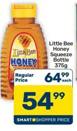 Pick n Pay Hypermarket Little Bee Honey Squeeze Bottle 375g offer