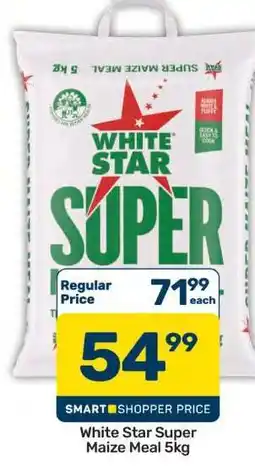 Pick n Pay Hypermarket White Star Super Maize Meal 5kg offer
