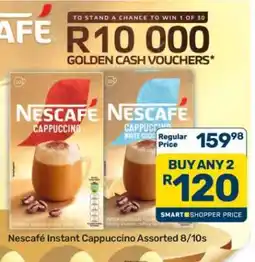 Pick n Pay Hypermarket Nescafé Instant Cappuccino Assorted 8/10s offer