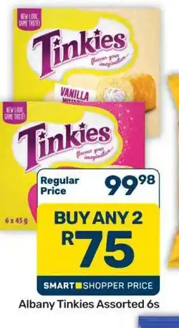 Pick n Pay Hypermarket Albany Tinkies Assorted 6s offer