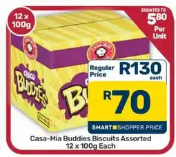 Pick n Pay Hypermarket Casa-Mia Buddies Biscuits Assorted offer