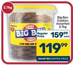 Pick n Pay Hypermarket Big Ben Cookies Assorted 2.7kg offer