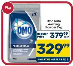 Pick n Pay Hypermarket Omo Auto Washing Powder 9kg offer