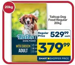 Pick n Pay Hypermarket Tailsup Dog Food Regular 20kg offer