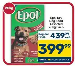 Pick n Pay Hypermarket Epol Dry Dog Food Assorted 20kg offer