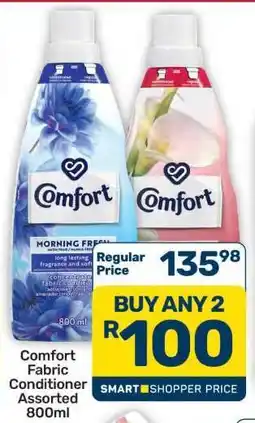 Pick n Pay Hypermarket Comfort Fabric Conditioner Assorted 800ml offer