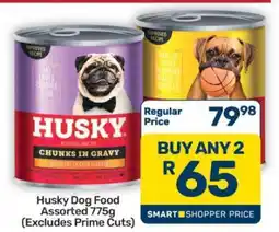 Pick n Pay Hypermarket Husky Dog Food Assorted 775g offer