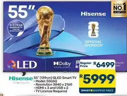 Pick n Pay Hypermarket Hisense 55 QLED Smart TV offer