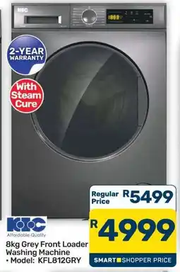 Pick n Pay Hypermarket 8kg Grey Front Loader Washing Machine offer