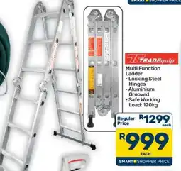 Pick n Pay Hypermarket Tradequip Multi Function Ladder offer