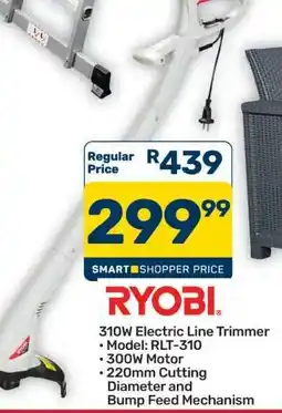 Pick n Pay Hypermarket RYOBI 310W Electric Line Trimmer offer