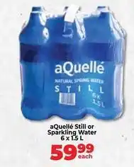 Food Lover's Market Aquelle - still or sparkling water offer