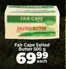 Food Lover's Market Fair cape - salted butter offer