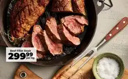 Food Lover's Market Beef fillet steak offer