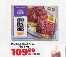 Food Lover's Market Cooked beef braai ribs offer