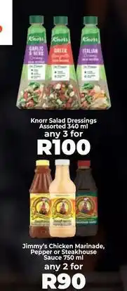 Food Lover's Market Knorr - salad dressings offer