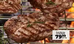 Food Lover's Market Pork rib eye on the bone offer
