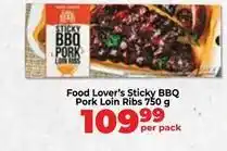 Food Lover's Market Sticky bbq pork loin ribs offer
