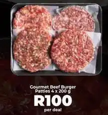 Gourmet - beef burger patties