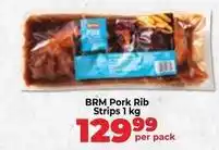 Food Lover's Market Brm - pork rib strips offer