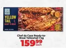 Food Lover's Market Chef - yellowtail ready-to-braai offer