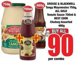 Boxer All gold - tangy mayonnaise & tomato sauce & chutney offer