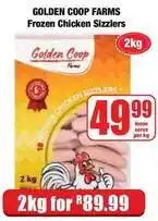 Boxer Frozen - chicken sizzlers offer