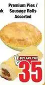 Boxer Premium pies / sausage rolls offer