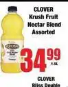 Boxer Clover - fruit nectar blend offer