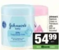 Spar Johnson's - aqueous cream or petroleum jelly offer